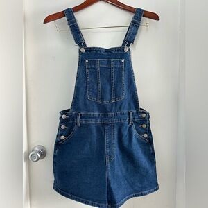 🌻 Dark Blue Denim Short Overalls 🌻